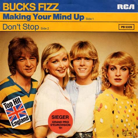 bucks fizz making your mind up release date